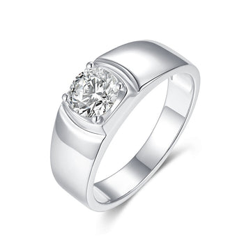 Couronne stellaire en moissanite · Boucle éternelle | Argent sterling 925
