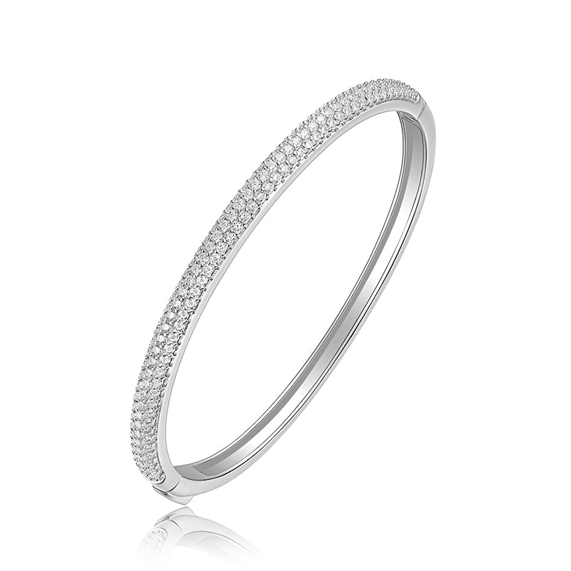 Bracelet Galaxy en moissanite · Signature Aura qui bouge avec vous | Argent sterling 925