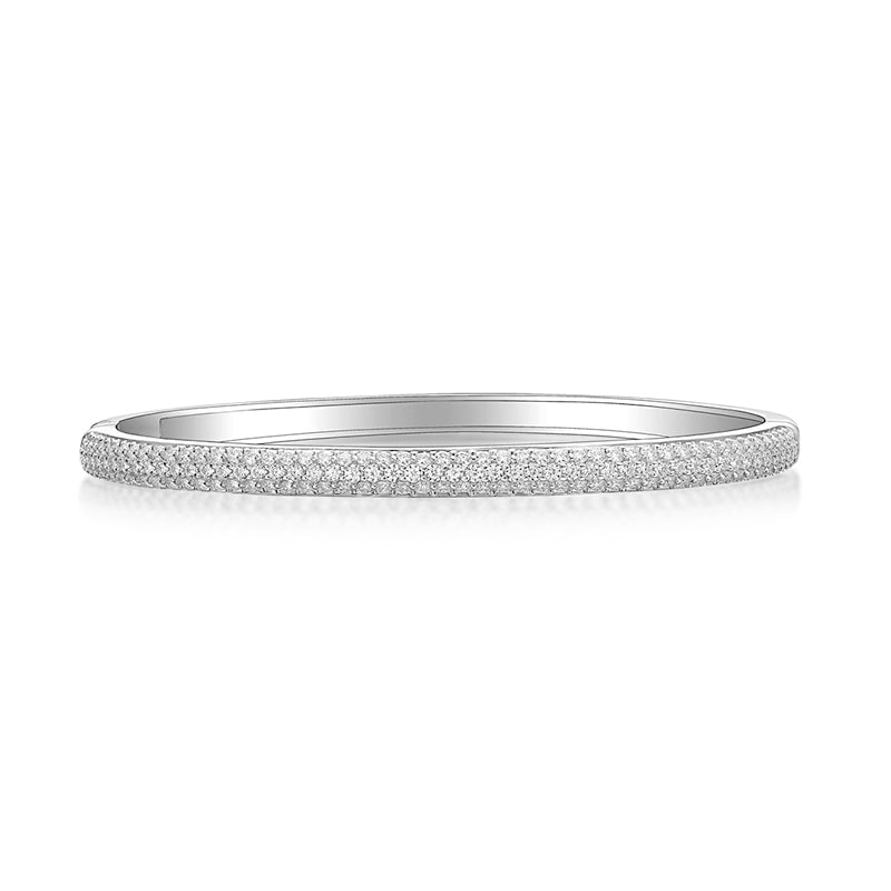 Bracelet Galaxy en moissanite · Signature Aura qui bouge avec vous | Argent sterling 925
